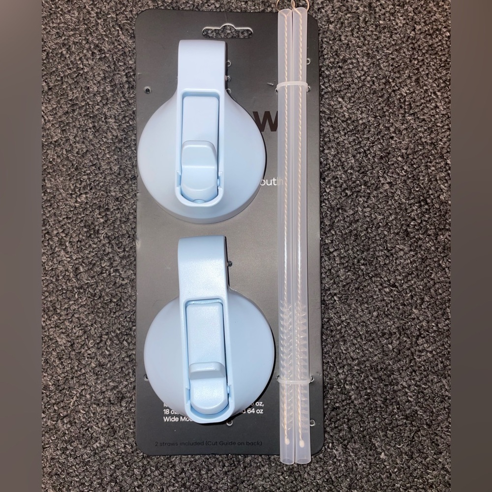 2 pack Straw Lid